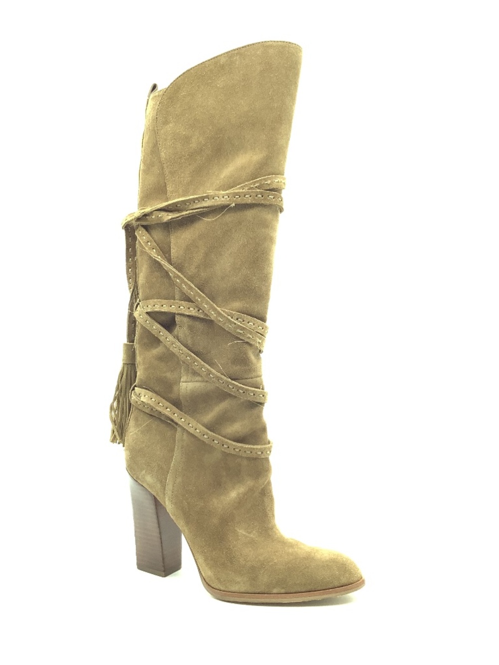 Michael Kors Boots Camel Suede Tall Heeled Size: US 9 /EU 40